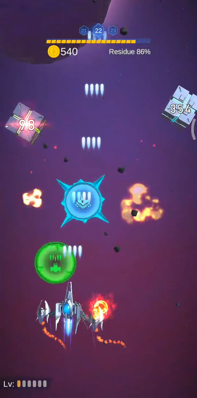 Dust Settle 3D-Infinity Space Shooting Arcade Game for Android