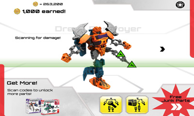 Transformers Construct-Bots captura de tela 1