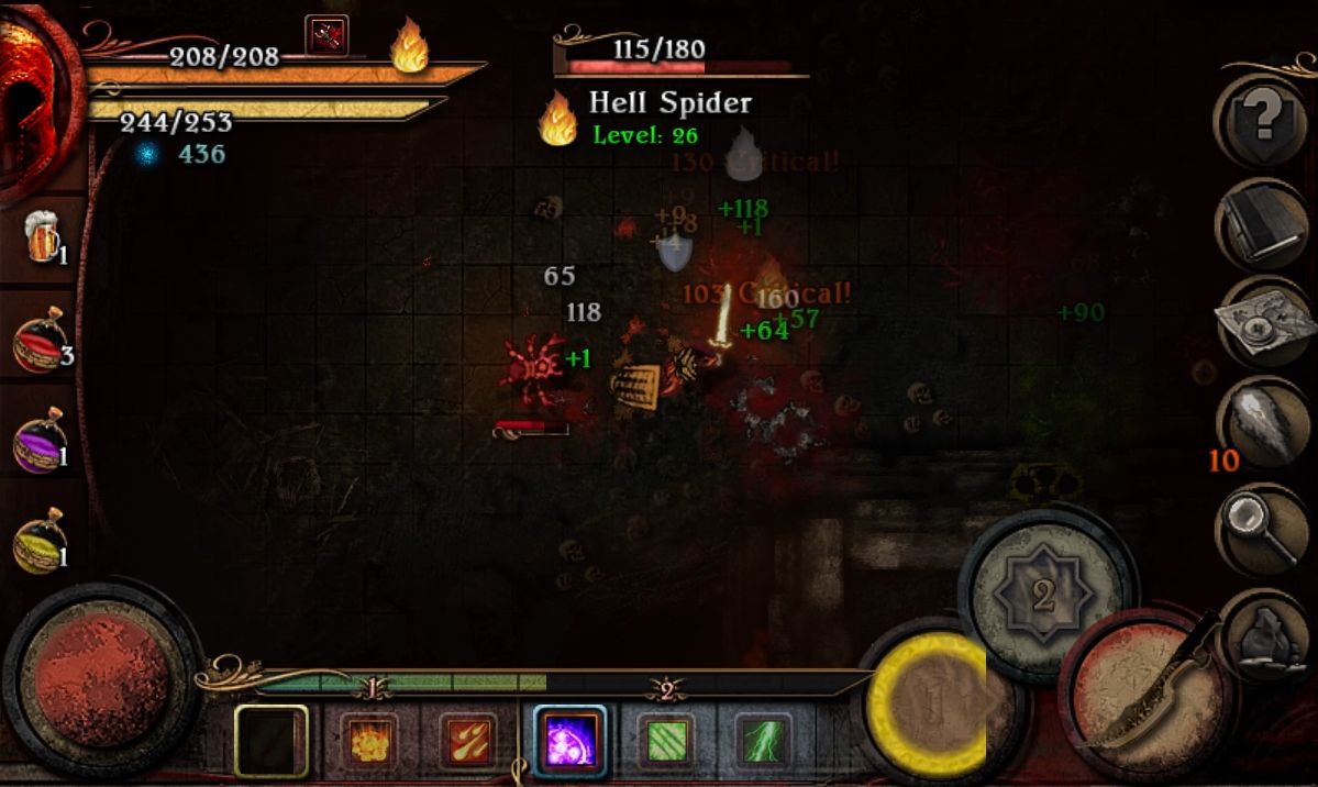 Almora Darkosen RPG captura de pantalla 1