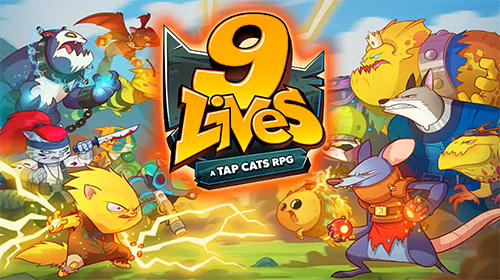 9 lives: A tap cats RPG captura de pantalla 1