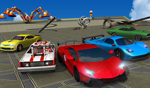 Car stunts driver 3D captura de tela 1