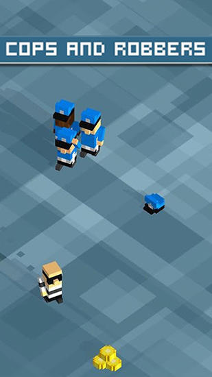 Cops and robbers icon