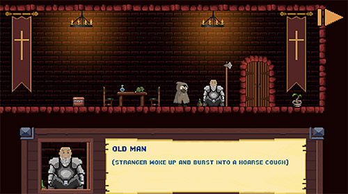 Restless hero: Pixel art dungeon adventure pour Android