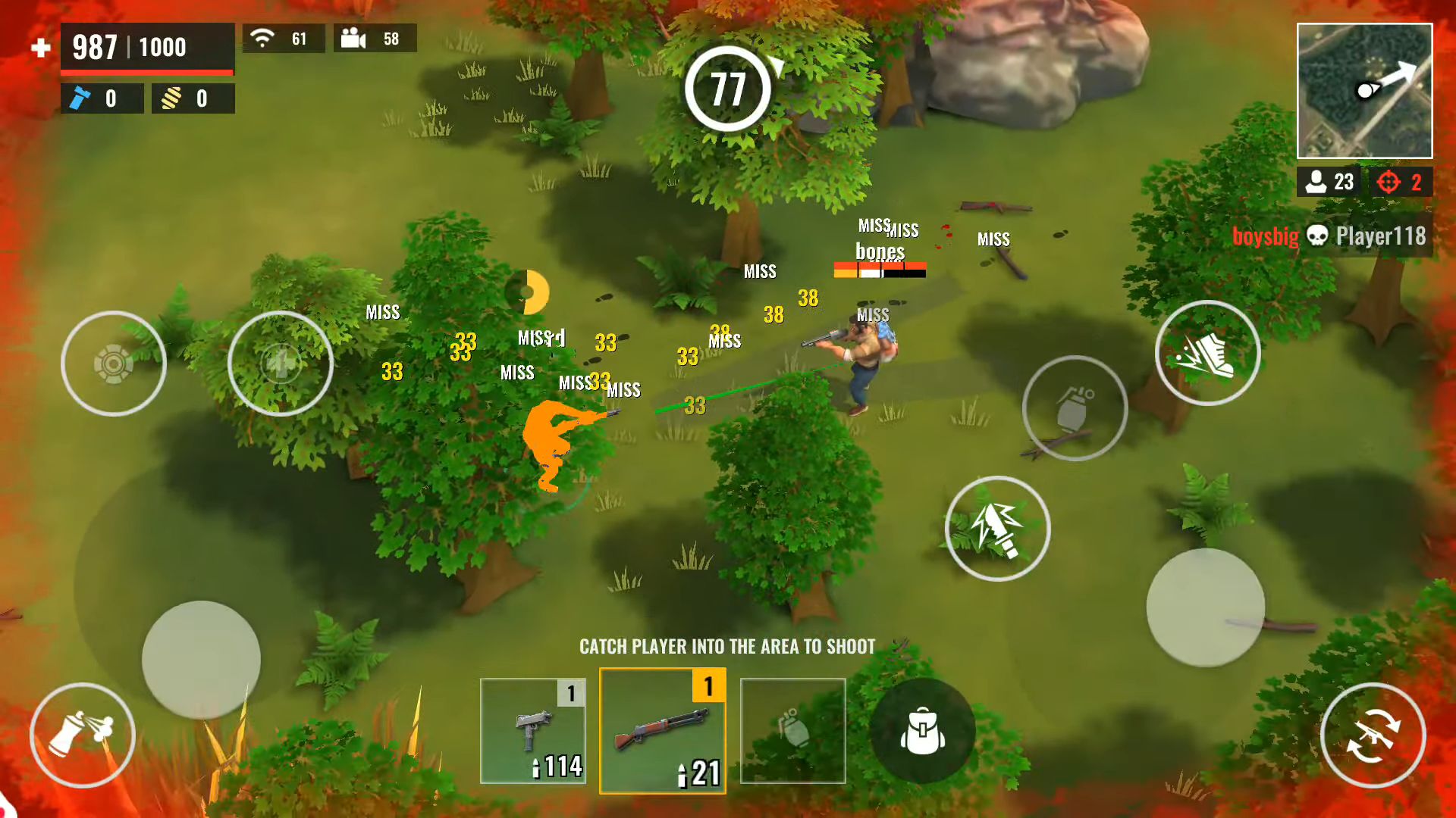 The Last Stand: Zombie Survival with Battle Royale captura de tela 1