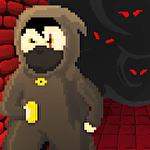 Restless hero: Pixel art dungeon adventure icon