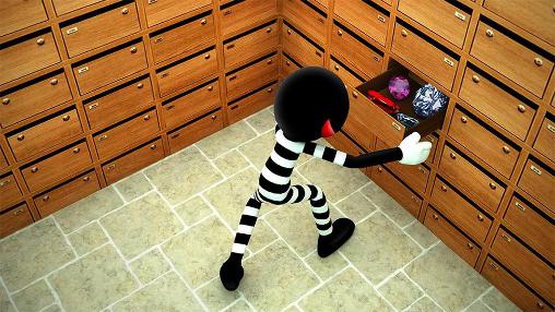 Stickman bank robbery escape pour Android