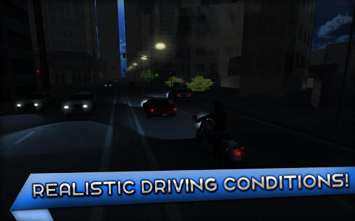 Motorcycle driving school screenshot 1