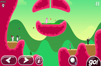 iPhone向けのSuper Stickman Golf 2無料 