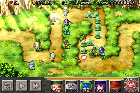  Magical tower defense in English