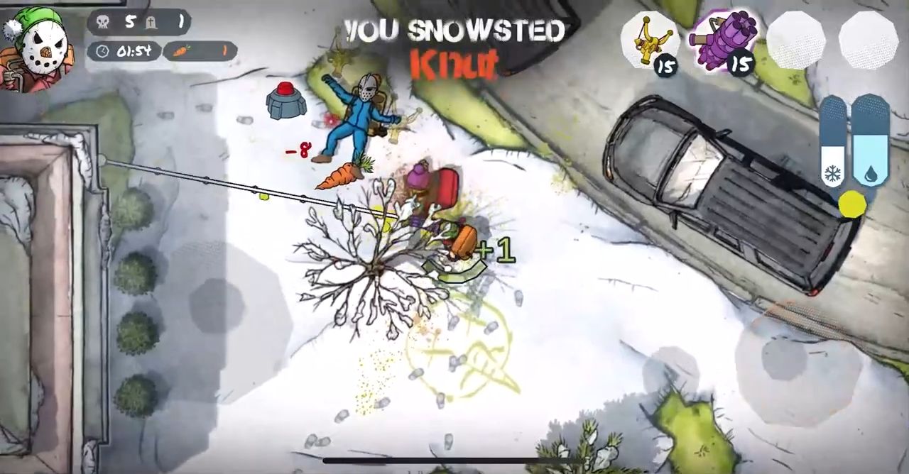 Snowsted Royale - Arcade Multiplayer 2D Shooter for Android