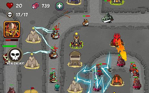 TD game fantasy tower defense for Android