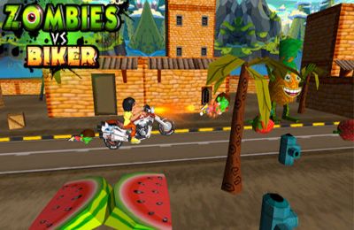 ロゴZombies vs Biker (3D Bike racing games)