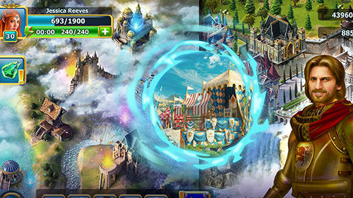 Diamonds time: Mystery story match 3 game captura de tela 1