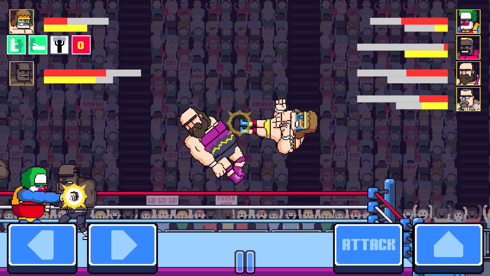 Rowdy City Wrestling captura de tela 1