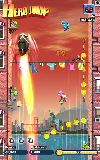 Hero jump for Android