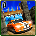 Speed car escape 3D icon