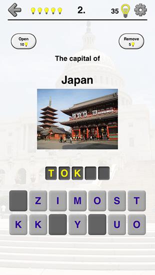 All world capitals: City quiz for Android