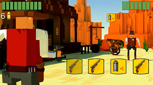 Gold and guns: Western. World of outlaws. Online captura de tela 1
