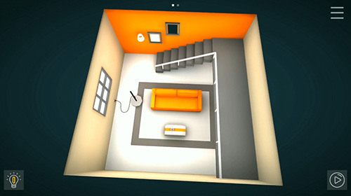 Perspective puzzle game captura de tela 1