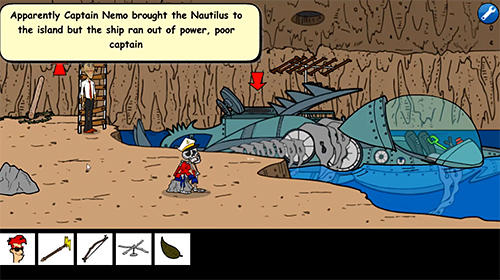 Obama and Cody: The mysterious island. Saw game screenshot 1