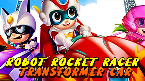Robot rocket racer: Transformer car race screenshot 1