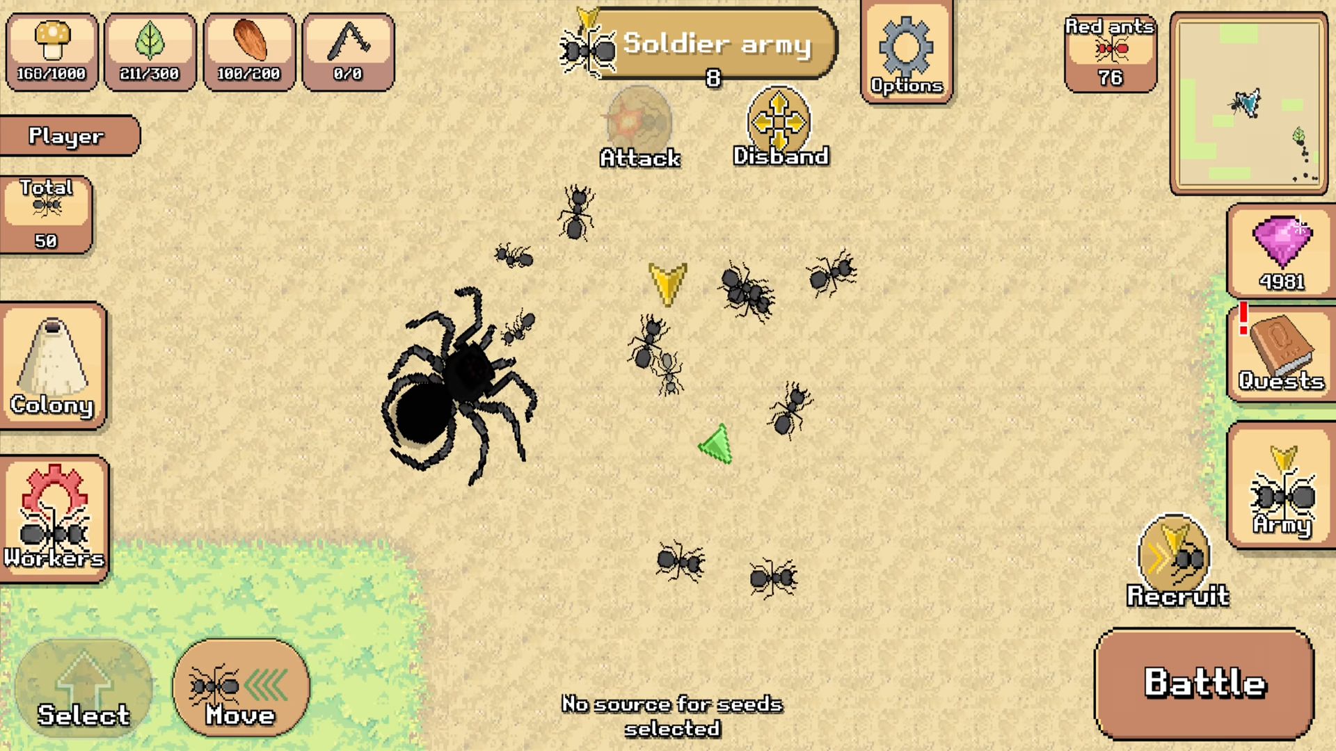 Pocket Ants: Colony Simulator скриншот 1