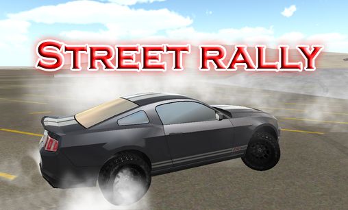 Street rally icône