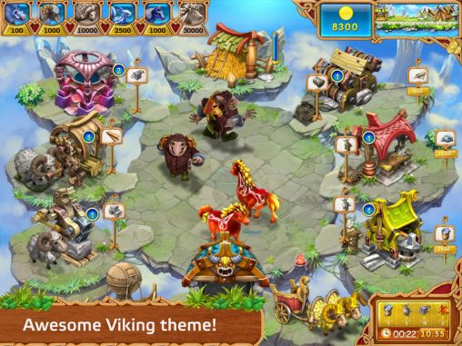 Farm frenzy: Viking heroes für Android