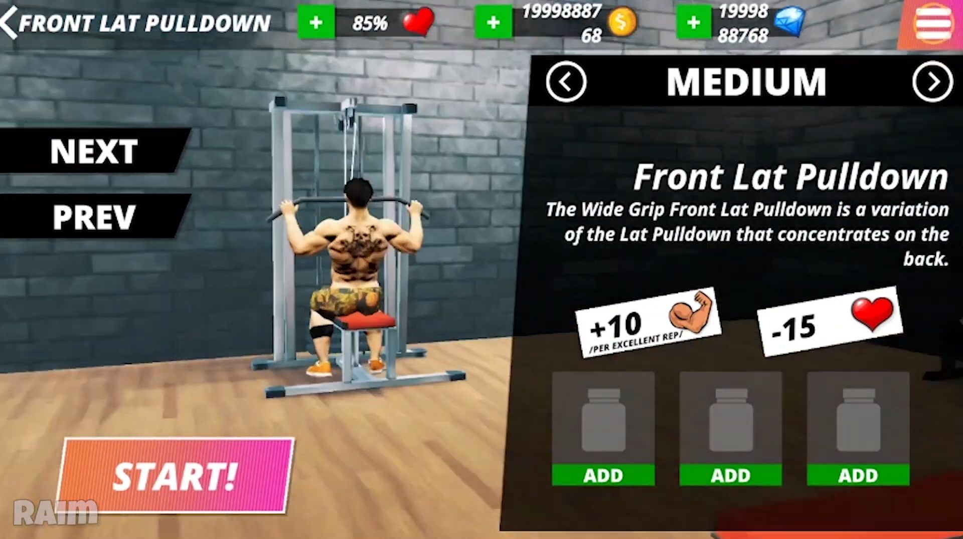 Iron Muscle - Be the champion /Bodybulding Workout for Android