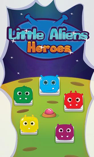 Little aliens: Heroes. Match-3 icono