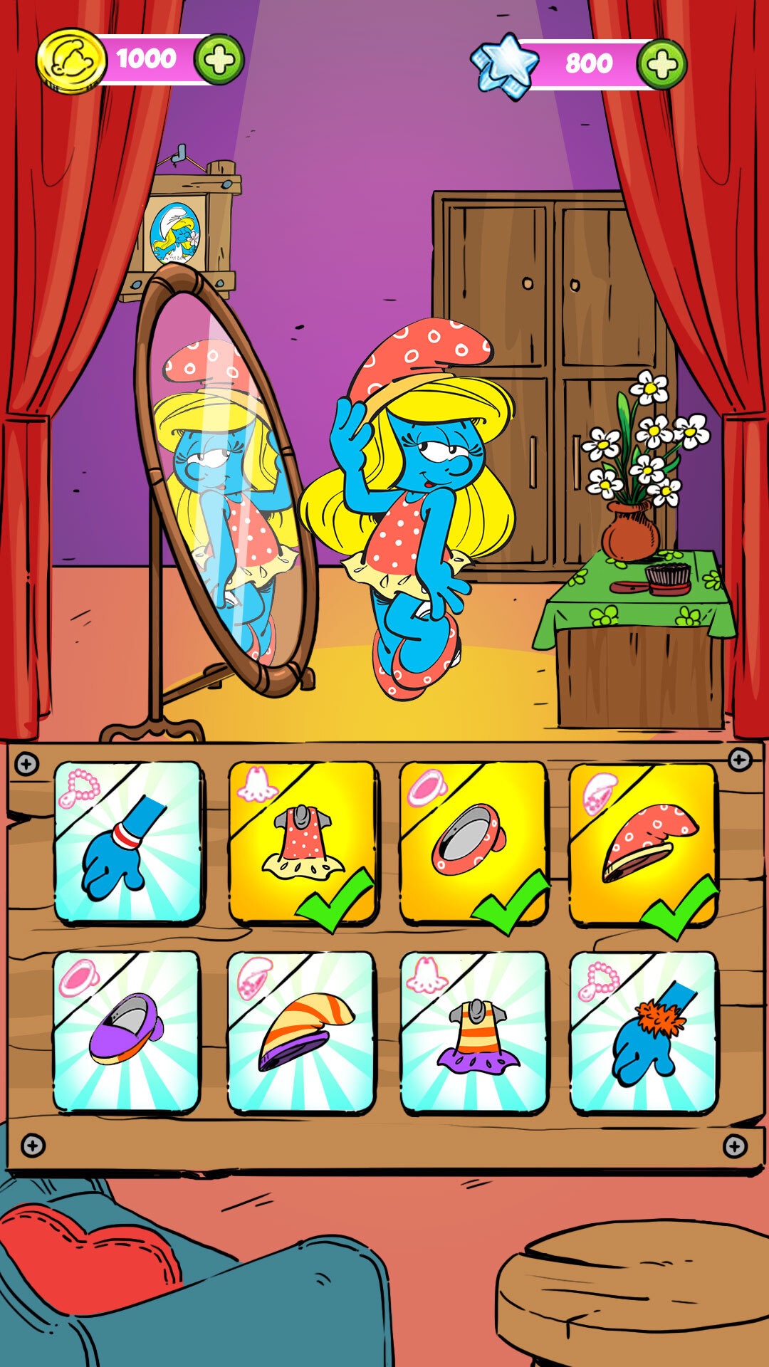 Smurfette's Magic Match for Android