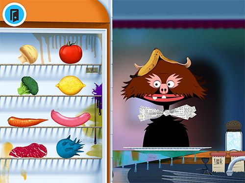Toca: Kitchen monsters in Russian