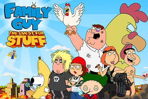 logo Family guy: The quest for stuff