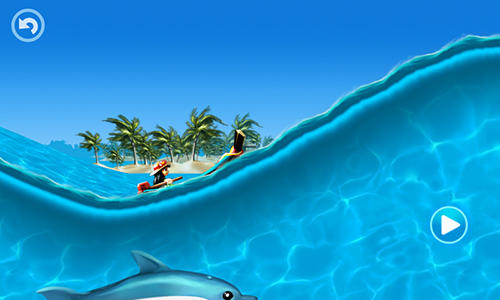 Tropical island boat racing captura de tela 1