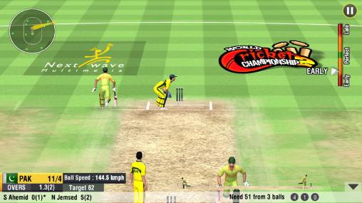 World cricket championship 2 captura de pantalla 1