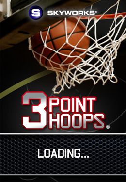 logo 3 Point Hoops Basketball