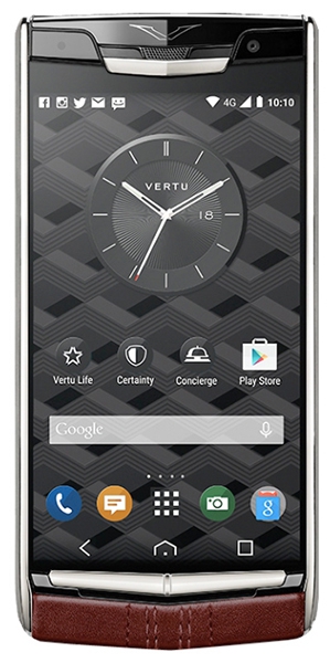 Aplicativos de Vertu New Signature Touch Garnet Сalf