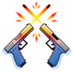 Double guns icône