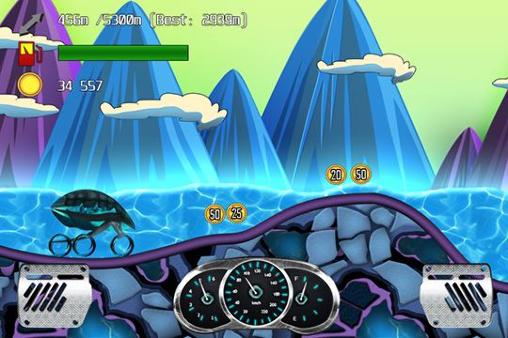 Alien planet racing screenshot 1