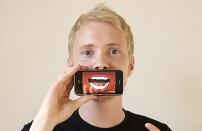 Simulation: download MouthOff for your phone