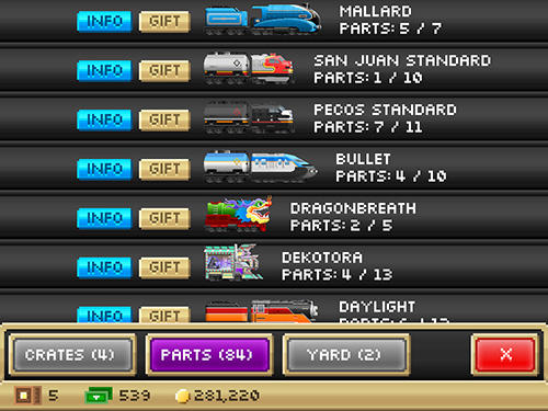 Pocket trains screenshot 1