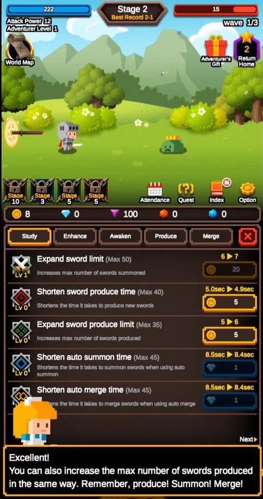 Raising Infinite Swords for Android