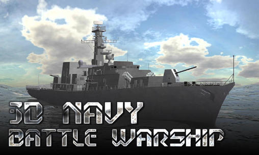 3D Navy battle warship icono