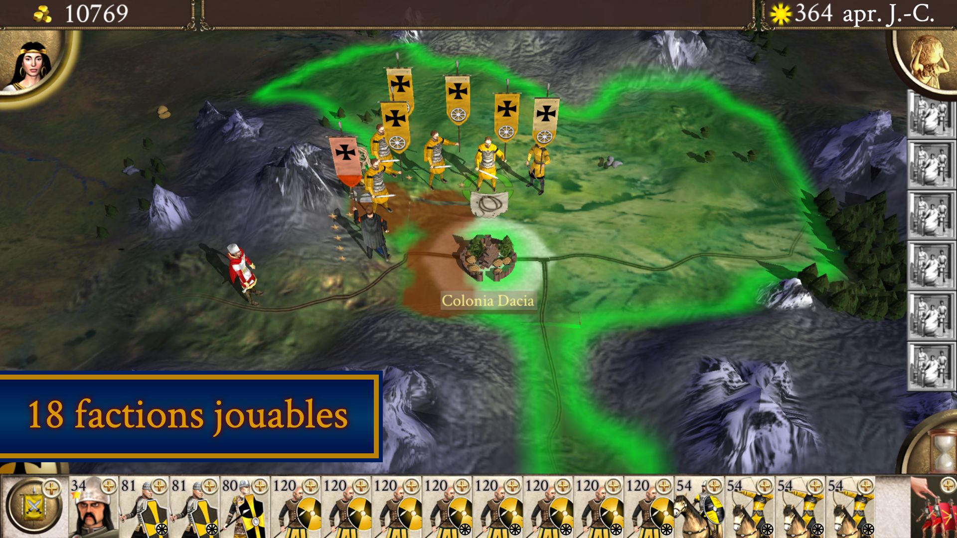 ROME: Total War - Barbarian Invasion capture d'écran 1
