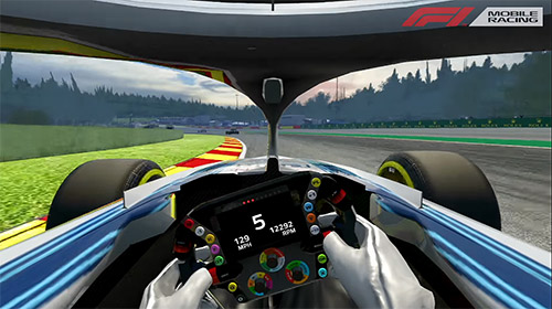Corrida móvel de F1 para iPhone grátis