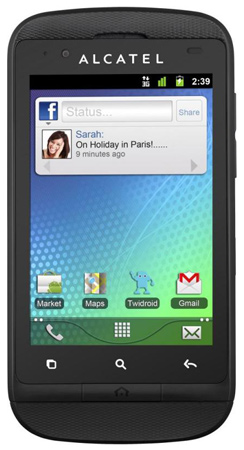 Alcatel OneTouch 918D Apps