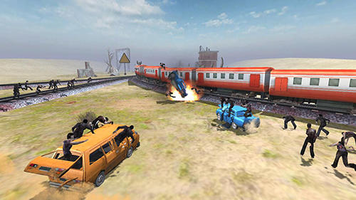 Train shooting: Zombie war скріншот 1