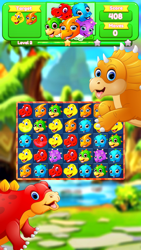 Dino Match3 Surprise World for Android