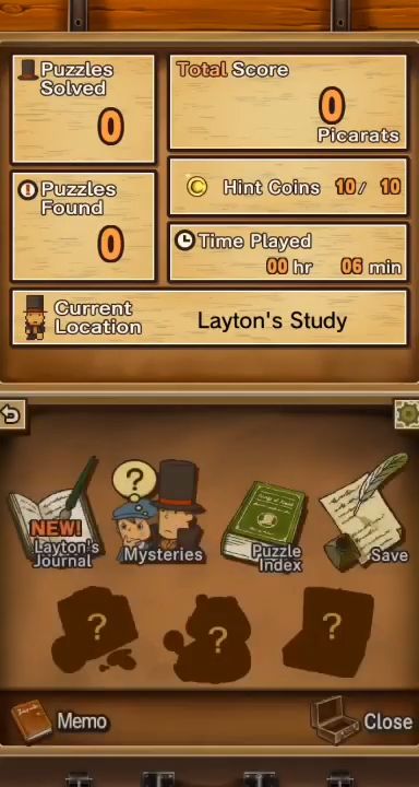Layton: Diabolical Box in HD скриншот 1