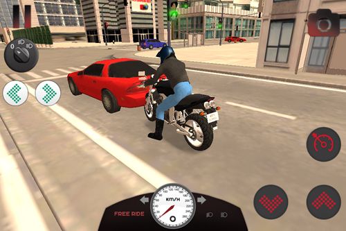 Carreras: descarga Escuela de conducción de motocicleta para tu teléfono